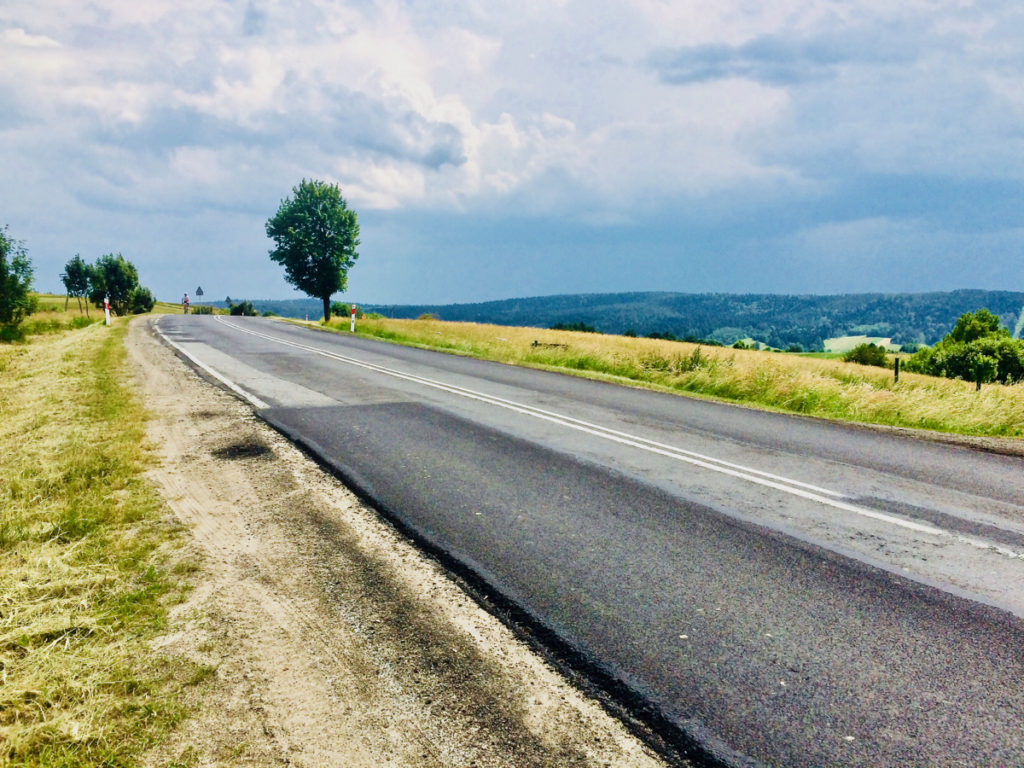 górskie widoki na pogórzu przemyskim