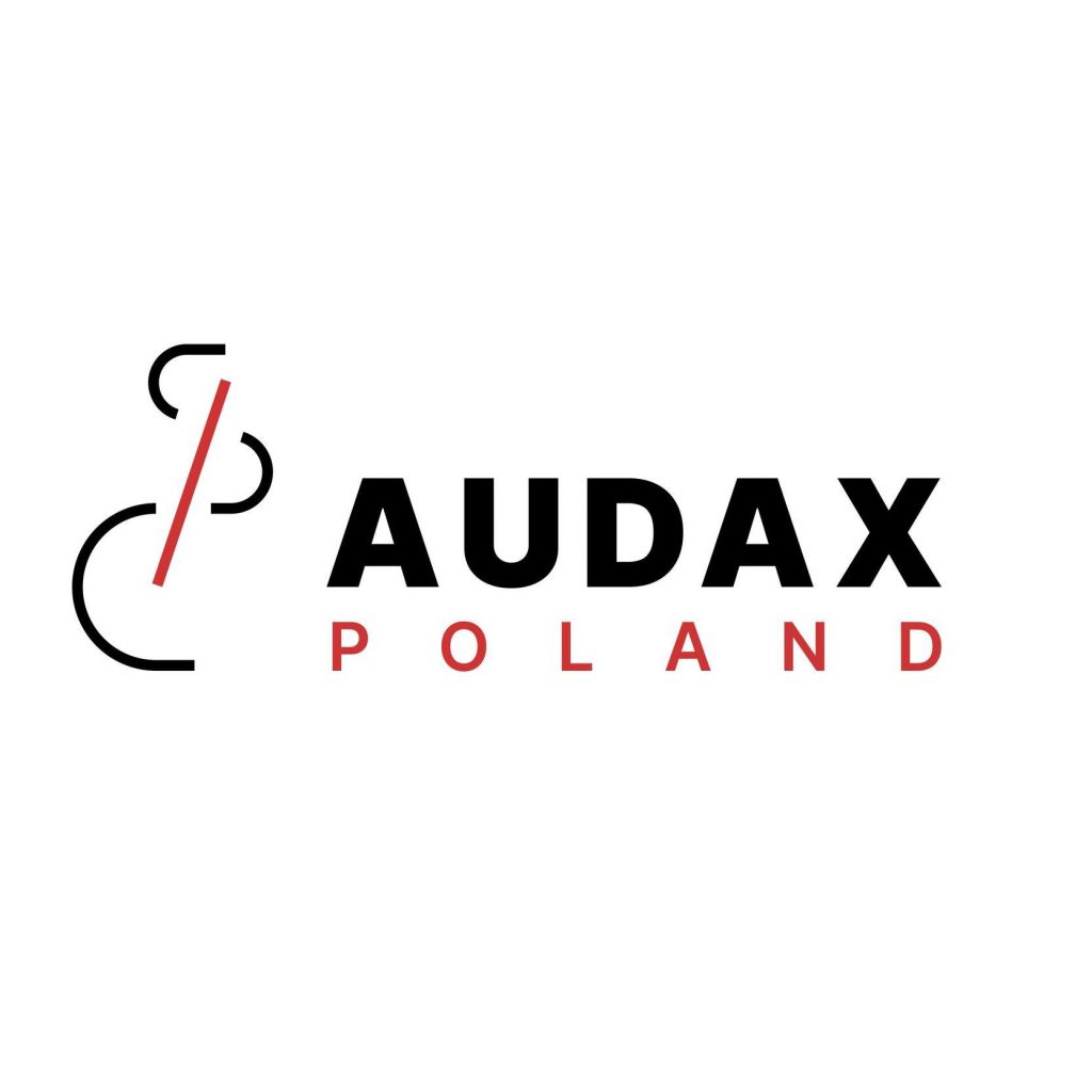 logotyp napis audax poland